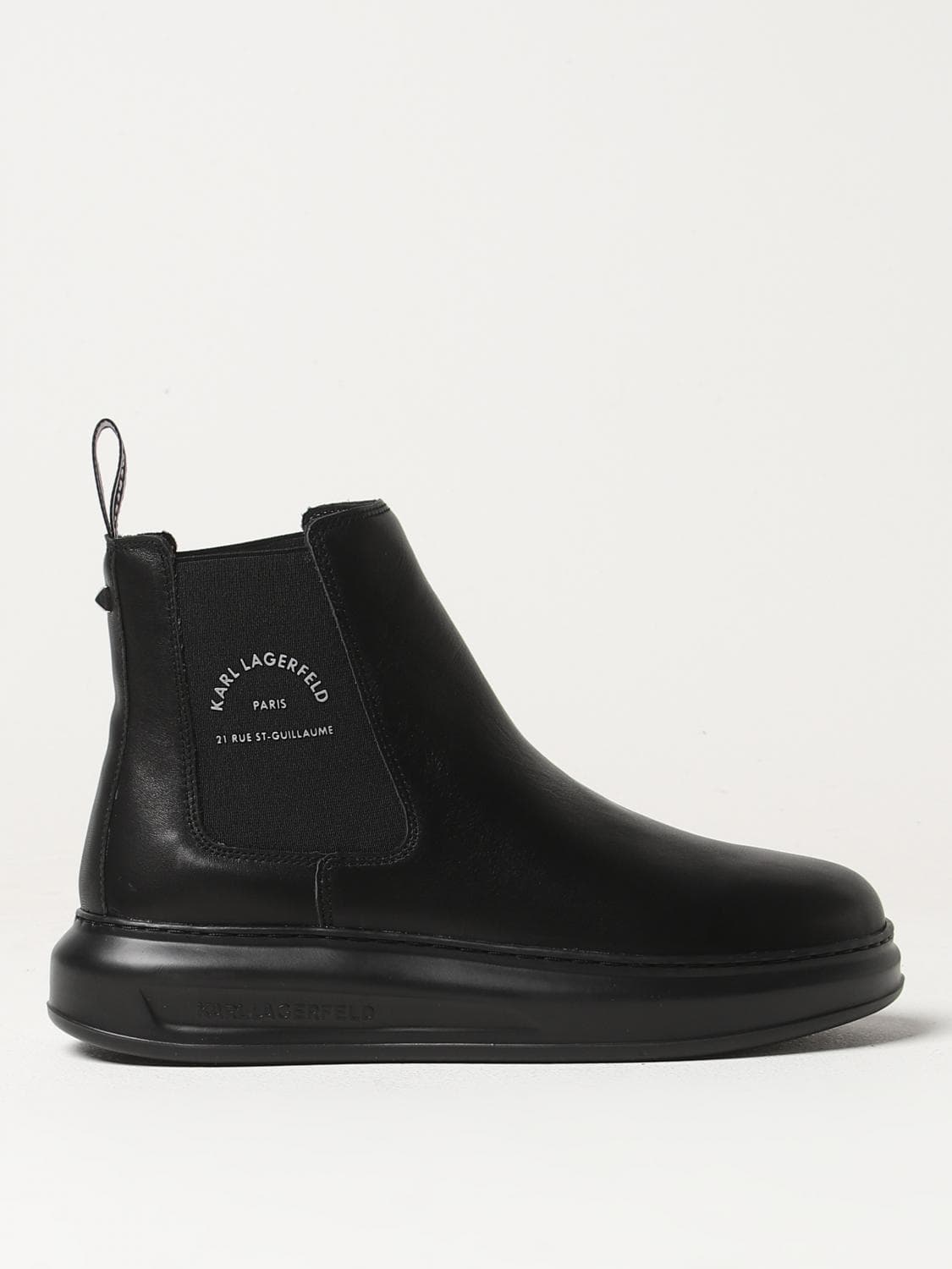 Karl Lagerfeld Boot Men color Black