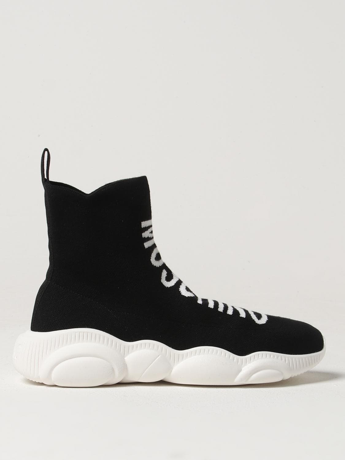 Moschino Couture Stretch Knit Sneakers