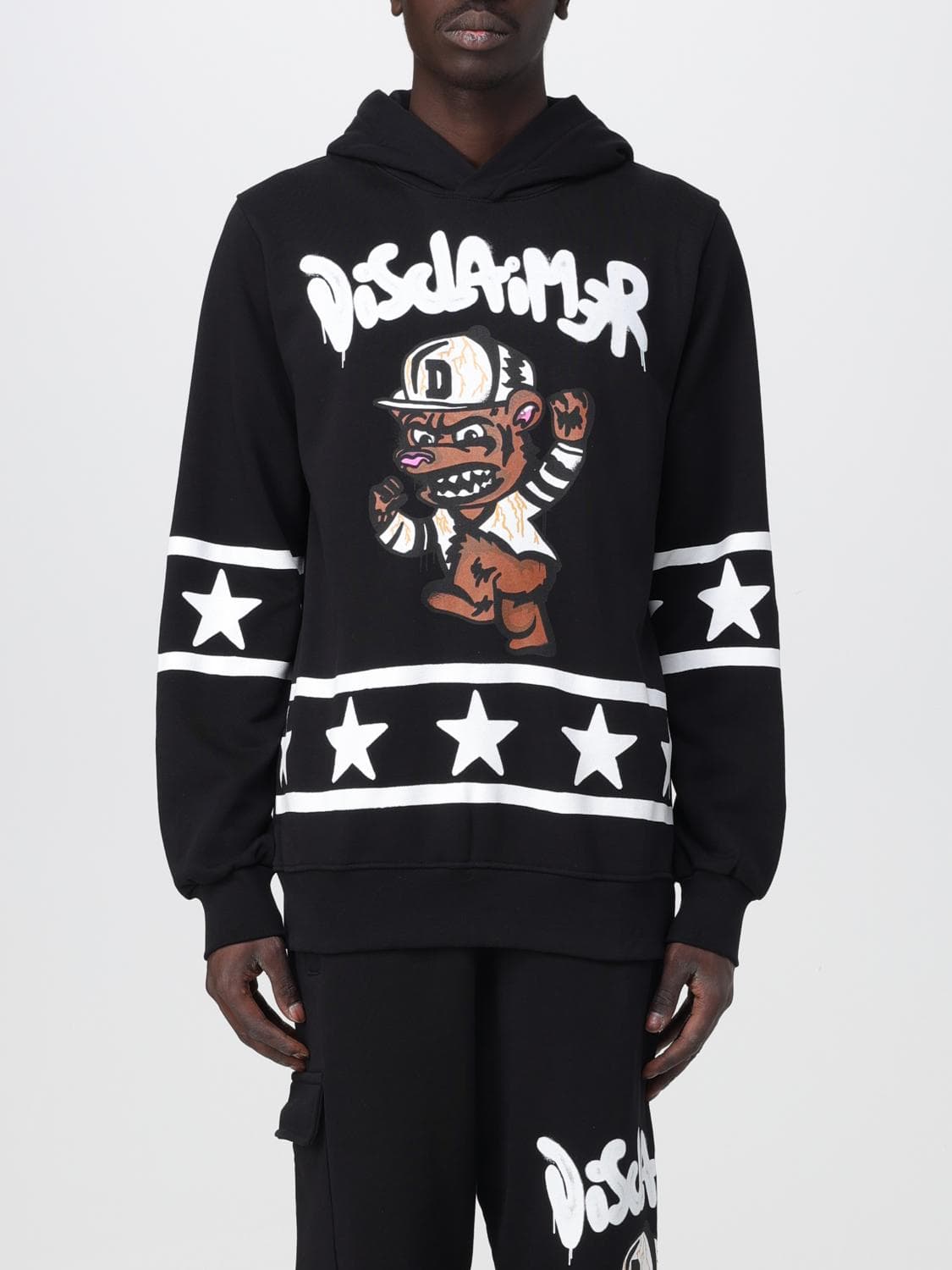 Disclaimer Sweatshirt Men color Black
