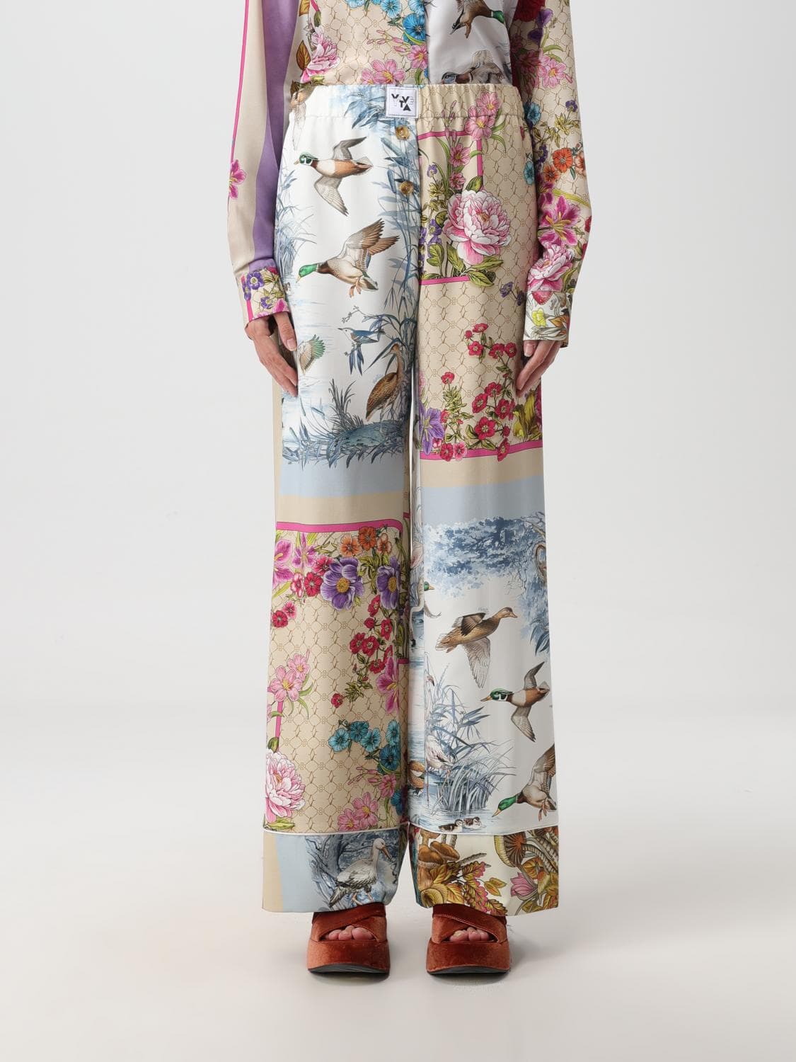 Vivetta Pants Woman color Multicolor