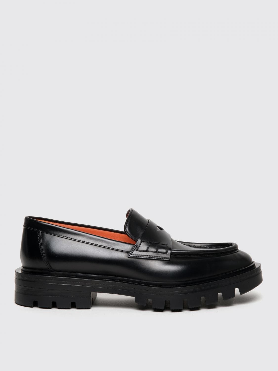 Santoni Loafer Woman color Black