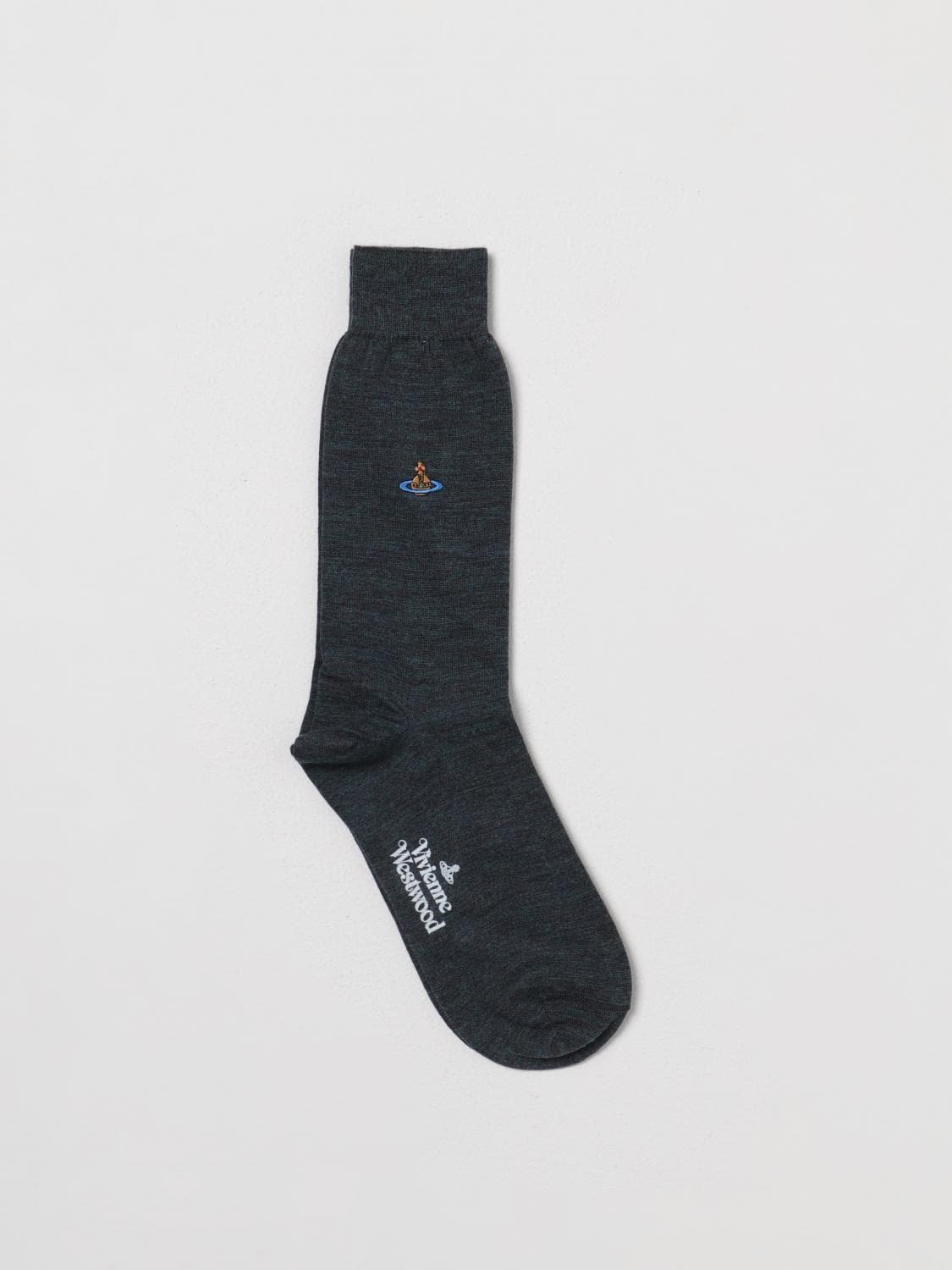 Vivienne Westwood Socks Men color Teal