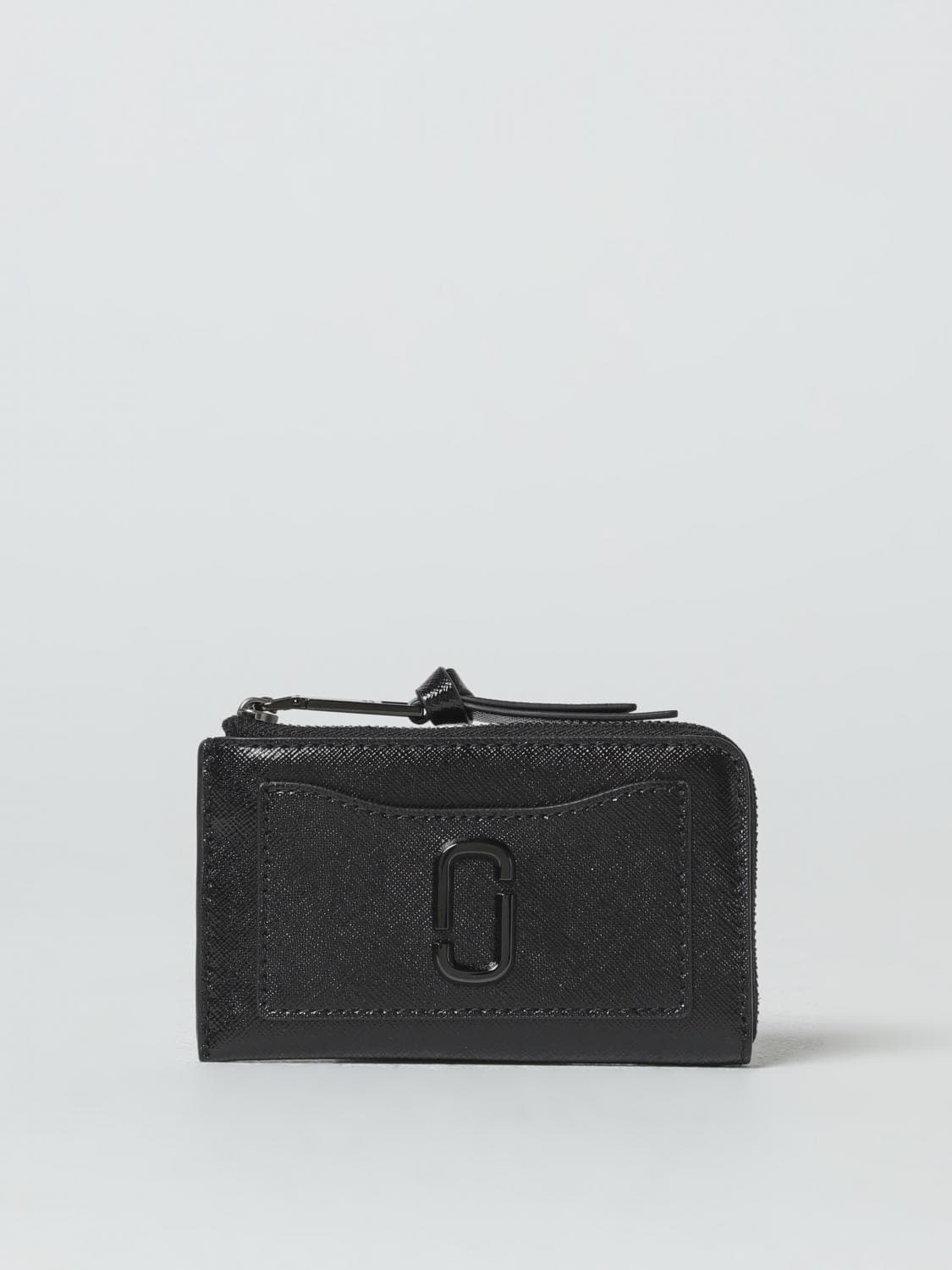 Marc Jacobs Saffiano Leather Credit Card Holder