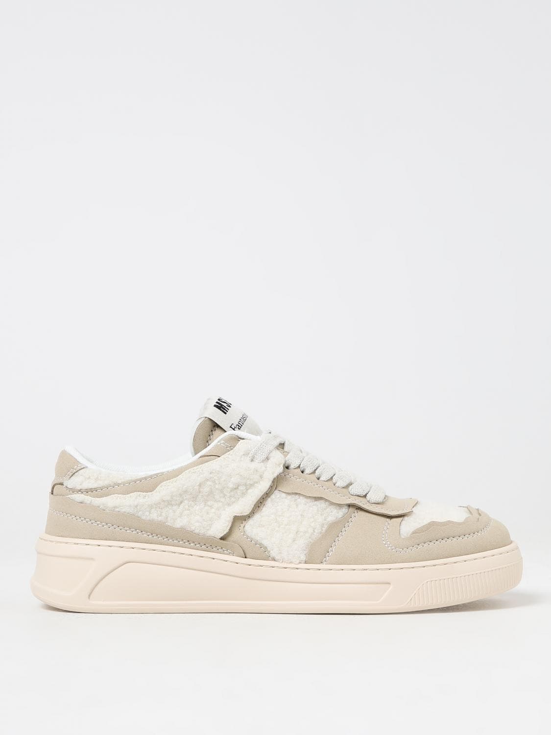 Msgm Acbc x sneakers in leather and RePET