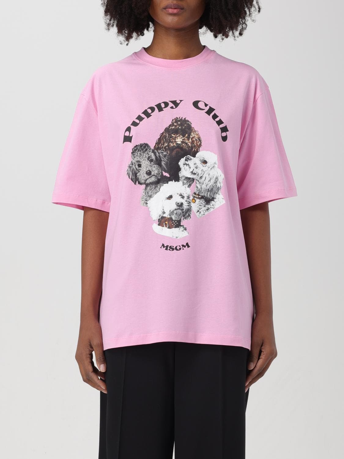 Msgm t-shirt with graphic print