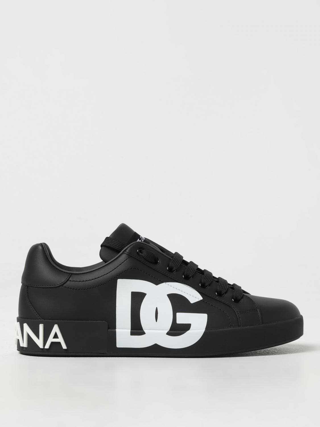Dolce & Gabbana Portofino Sneakers in Leather · 39½