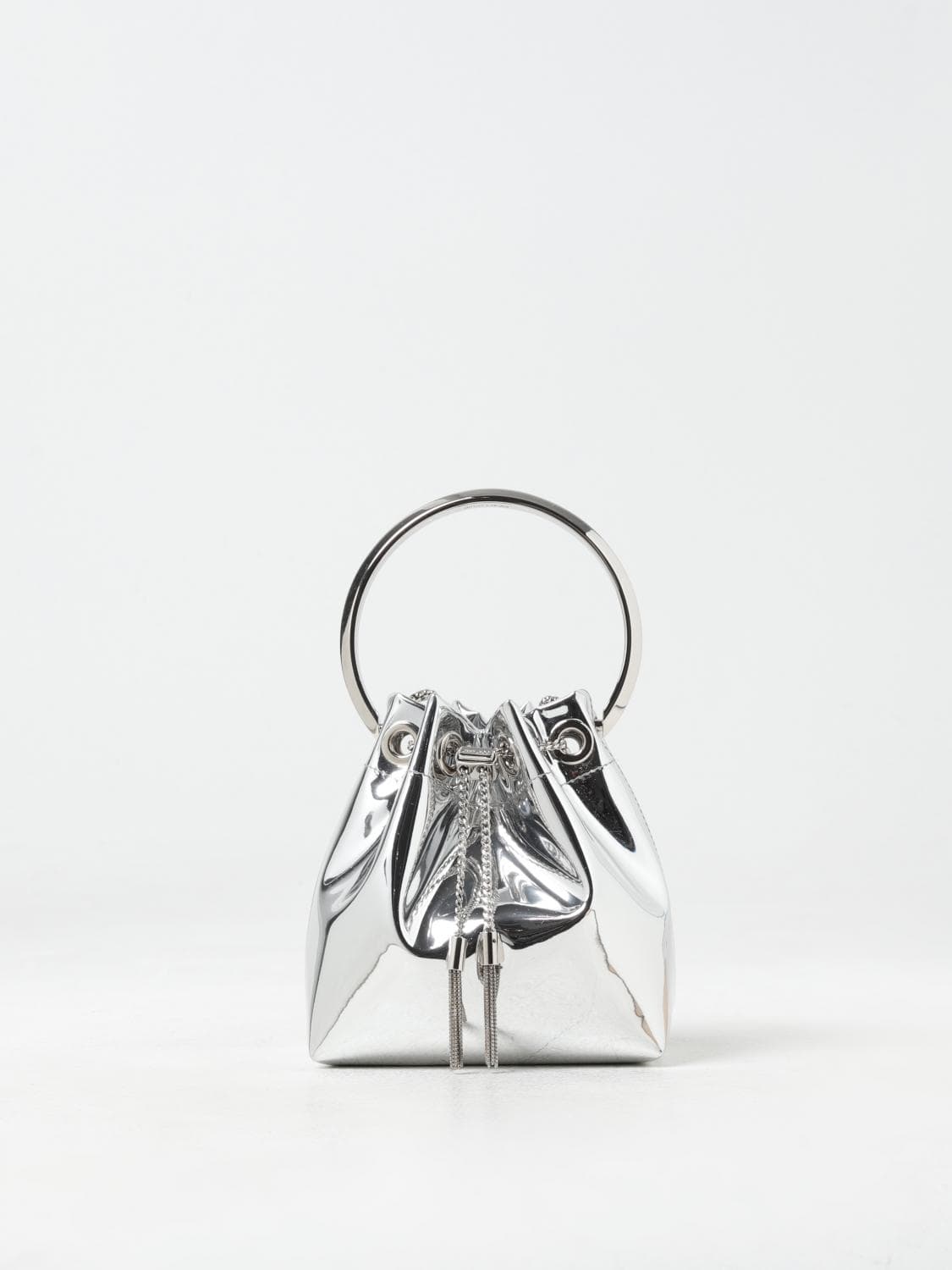 Jimmy Choo Bon Bon Laminated Leather Bag