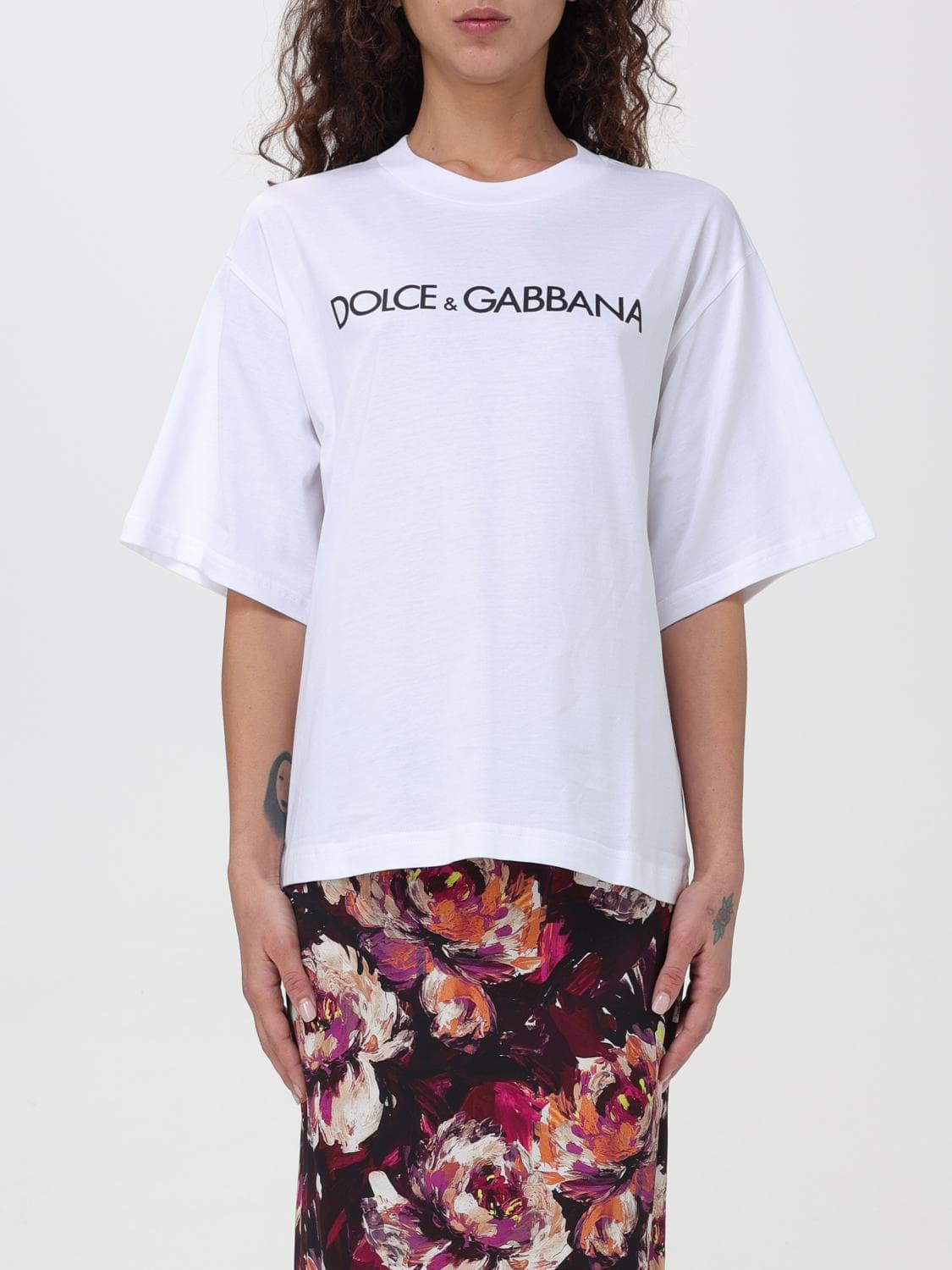Dolce & Gabbana T-Shirt Woman color White