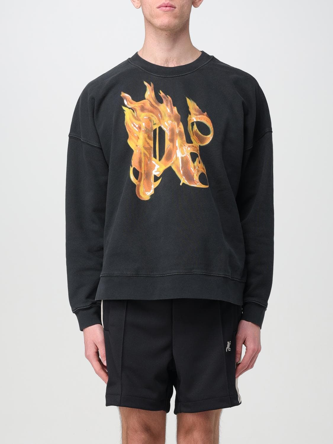 Palm Angels Sweatshirt Men color Black