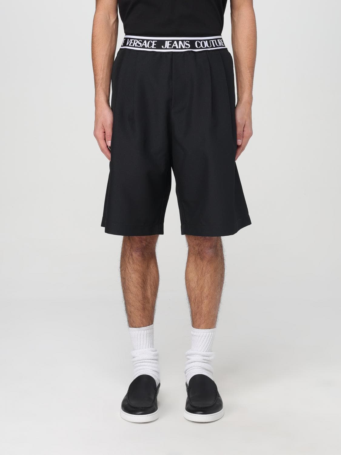 Versace Jeans Couture Shorts Men color Black