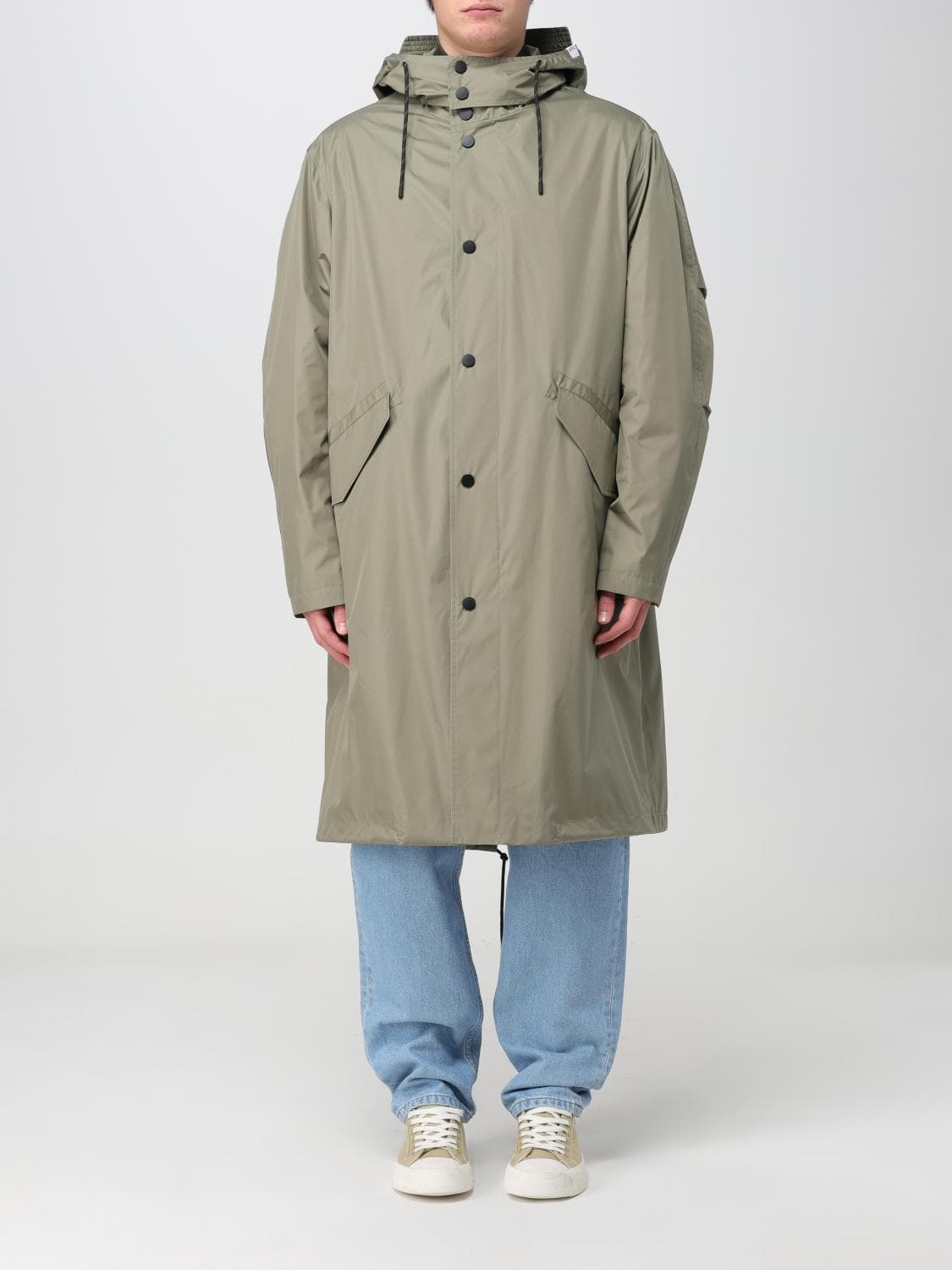 A.p.c. A. P.C. Jacket Men color Green · M