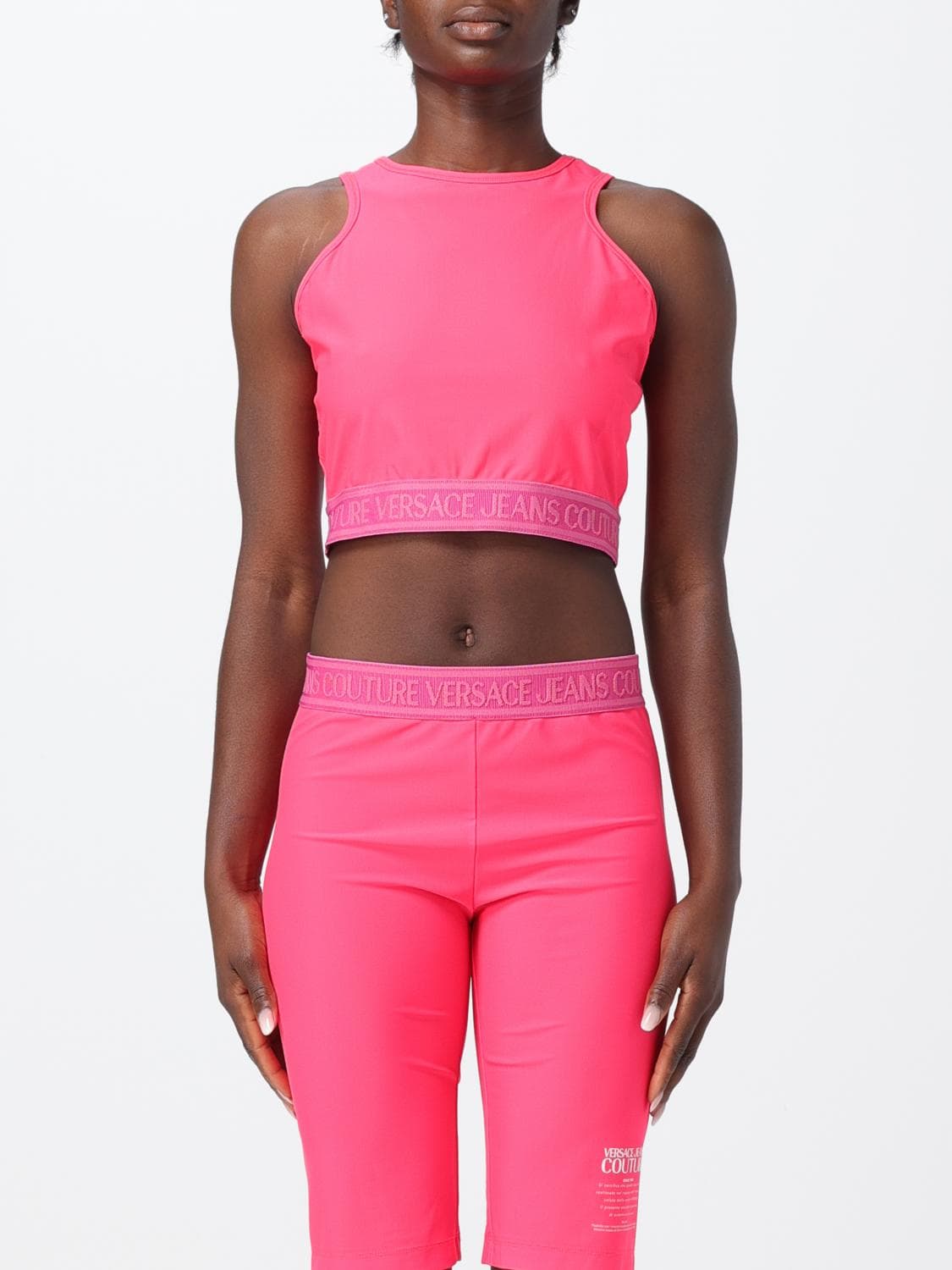 Versace Jeans Couture Top Woman color Pink
