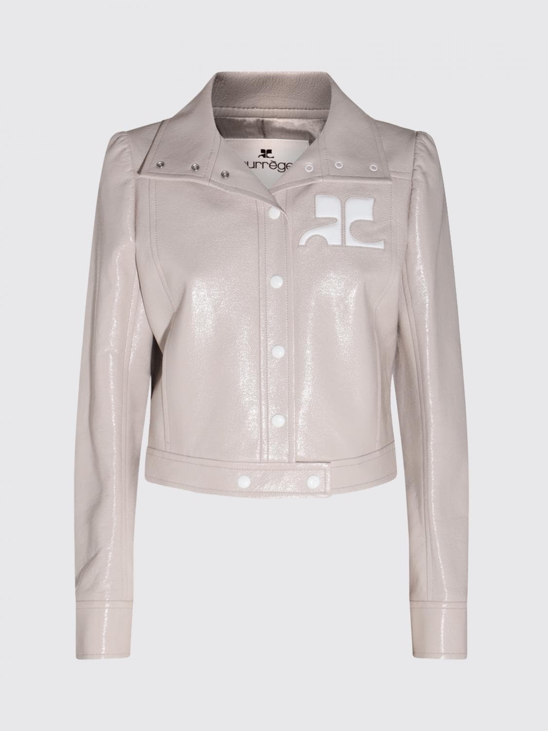 Courrèges Jacket Woman color Grey