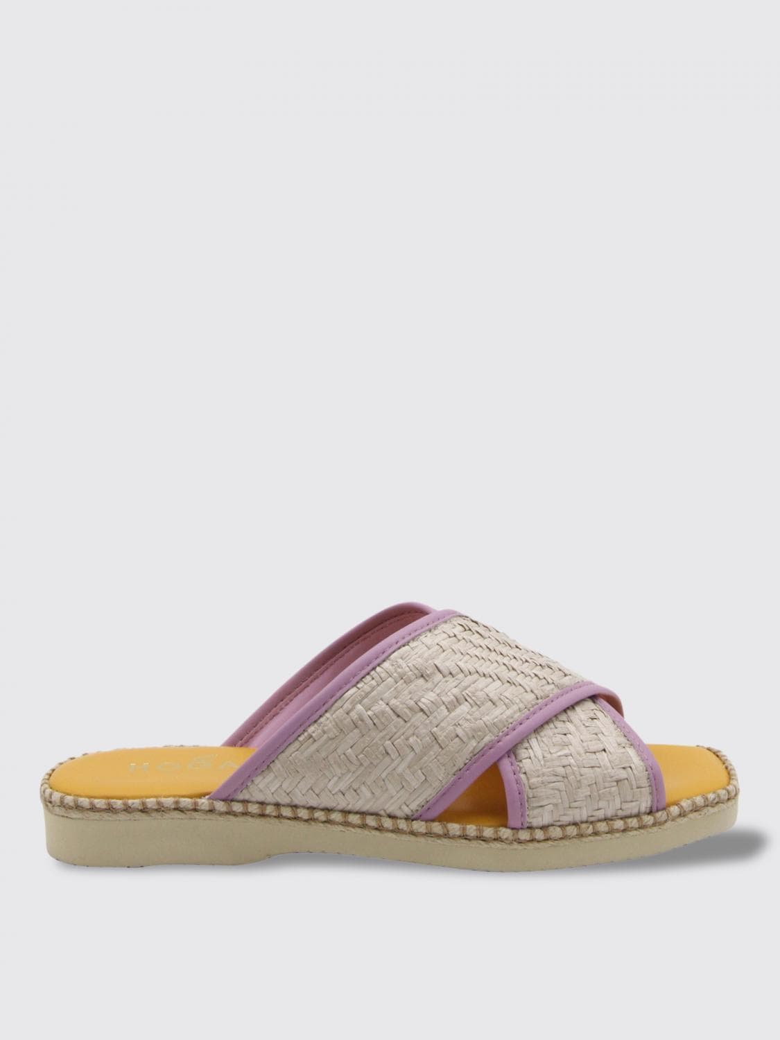 Hogan Heeled Sandal Woman color Lilac