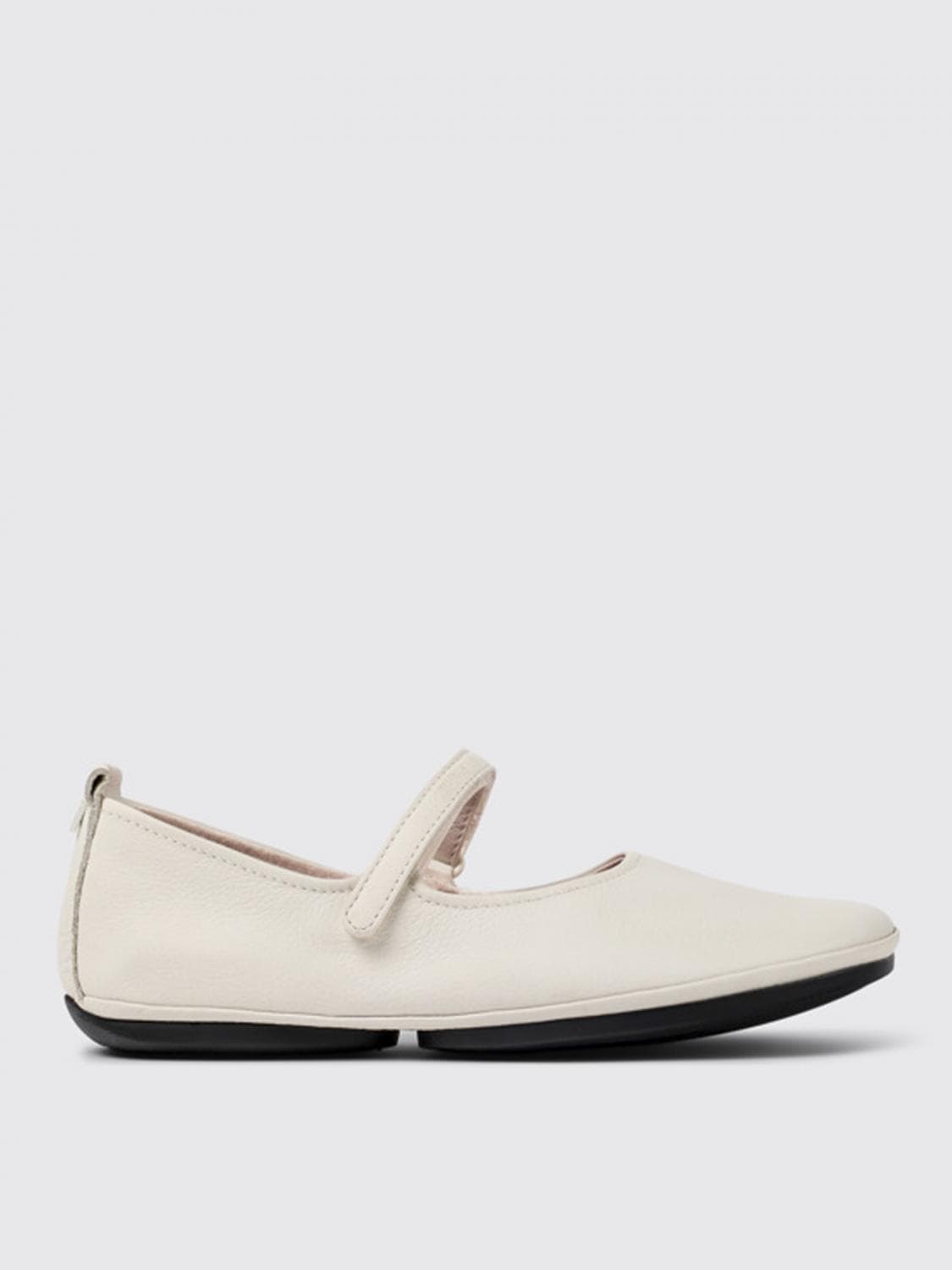 Camper Ballet Flat Woman color White