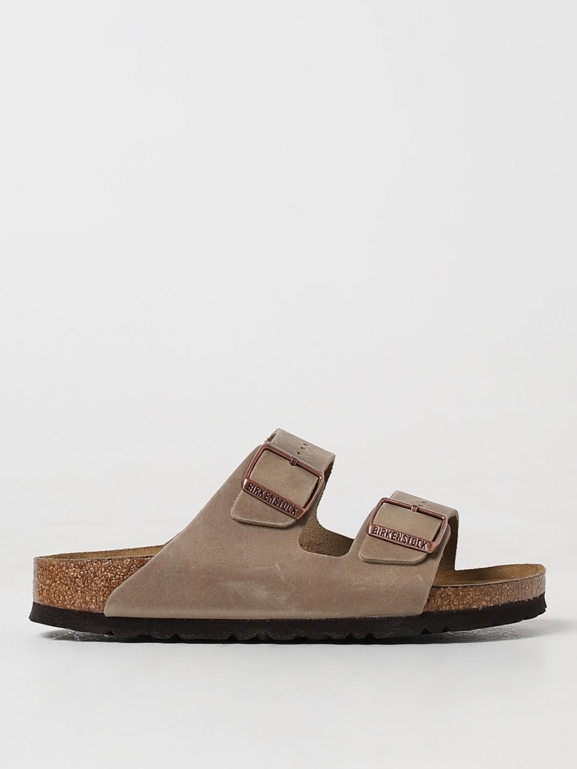 Birkenstock Heeled Sandal Woman color Tobacco · 35