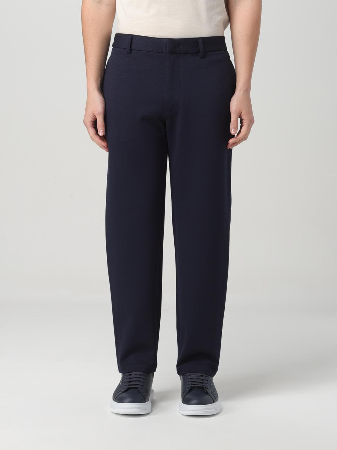 Emporio Armani Pants Men color Blue