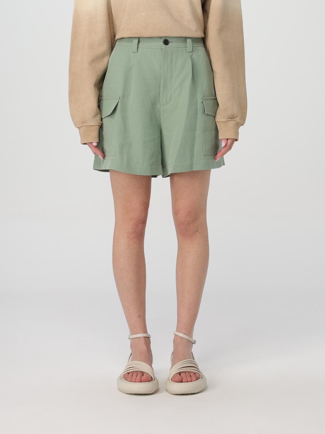 Woolrich Shorts Woman color Green
