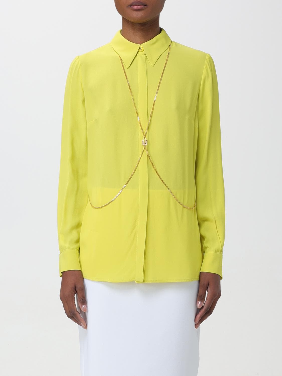 Elisabetta Franchi Shirt Woman color Yellow