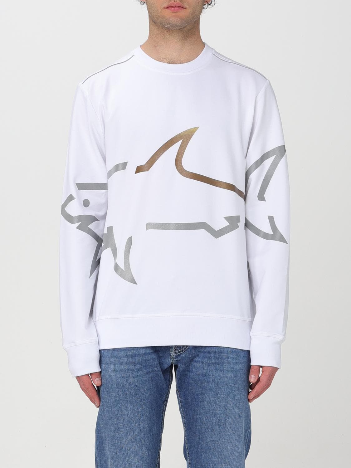 Paul & Shark Sweatshirt Men color White
