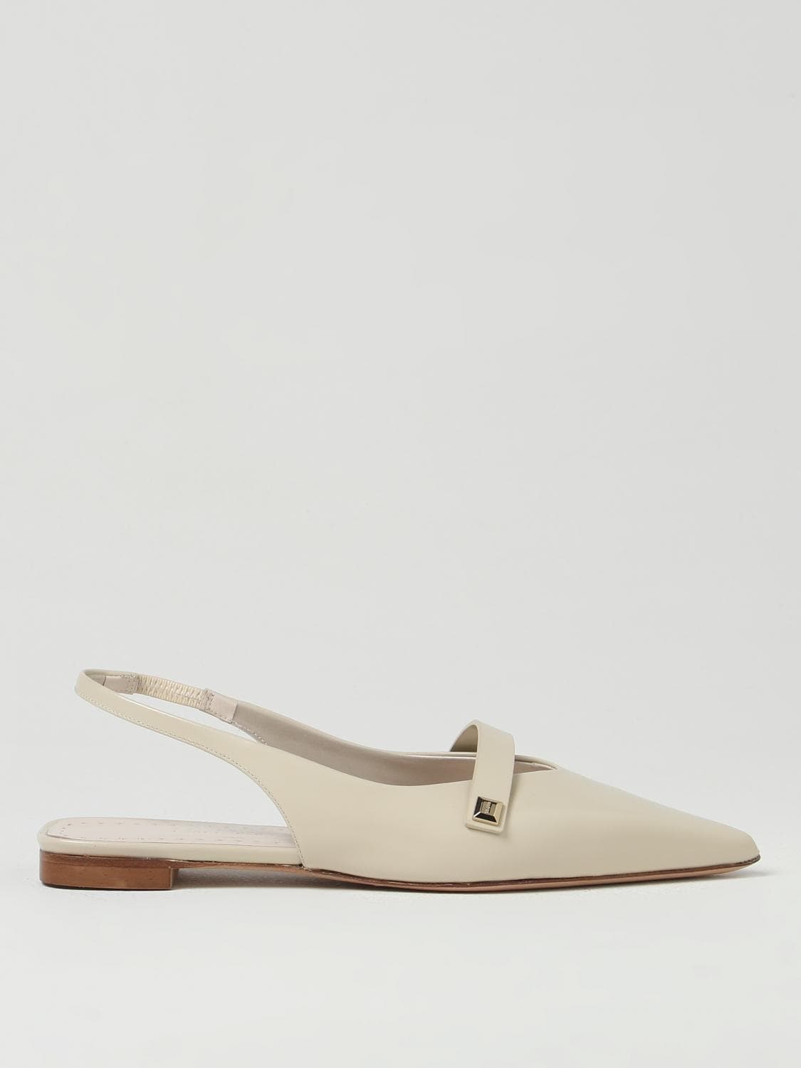 Max Mara Flat Shoes Woman color Yellow Cream · 35