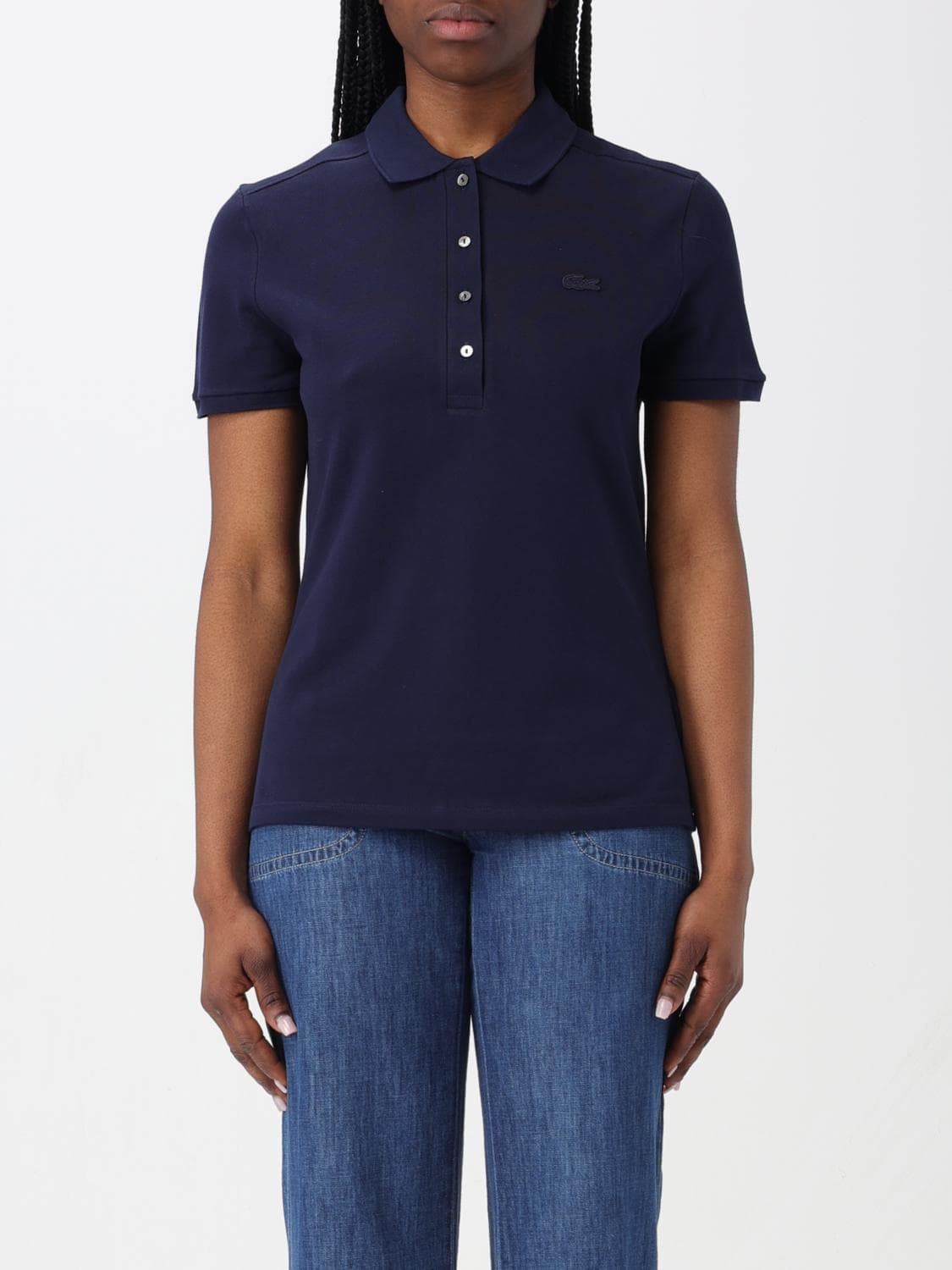 Lacoste Polo Shirt Woman color Blue 1