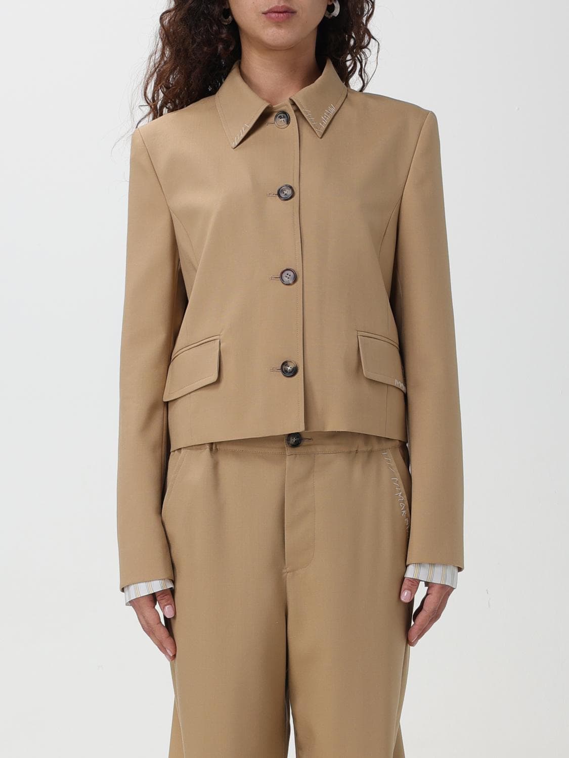 Marni Jacket Woman color Camel · 42