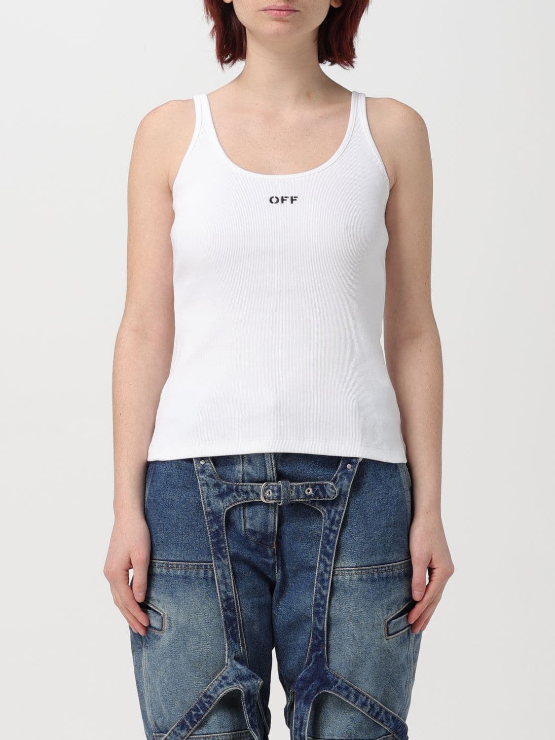Off-White T-Shirt Woman color White