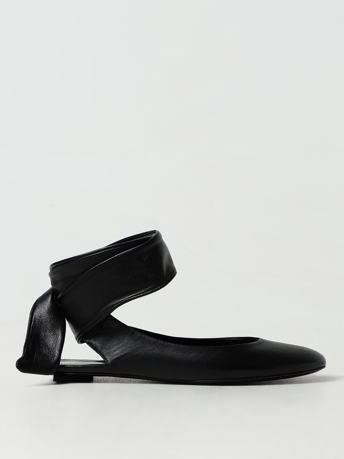 The Attico Ballet Flat Woman color Black