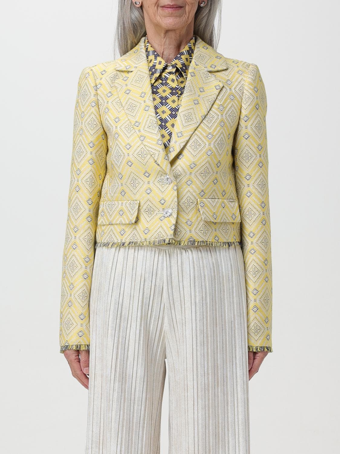 Liu Jo Jacket Woman color Yellow