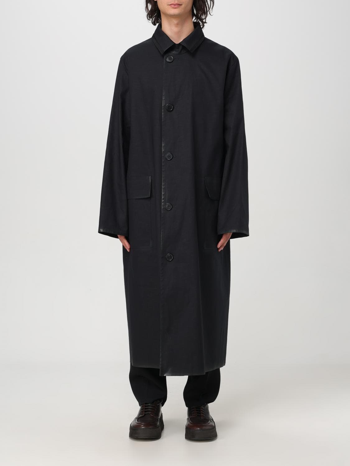 Maison Margiela Coat Men color Black