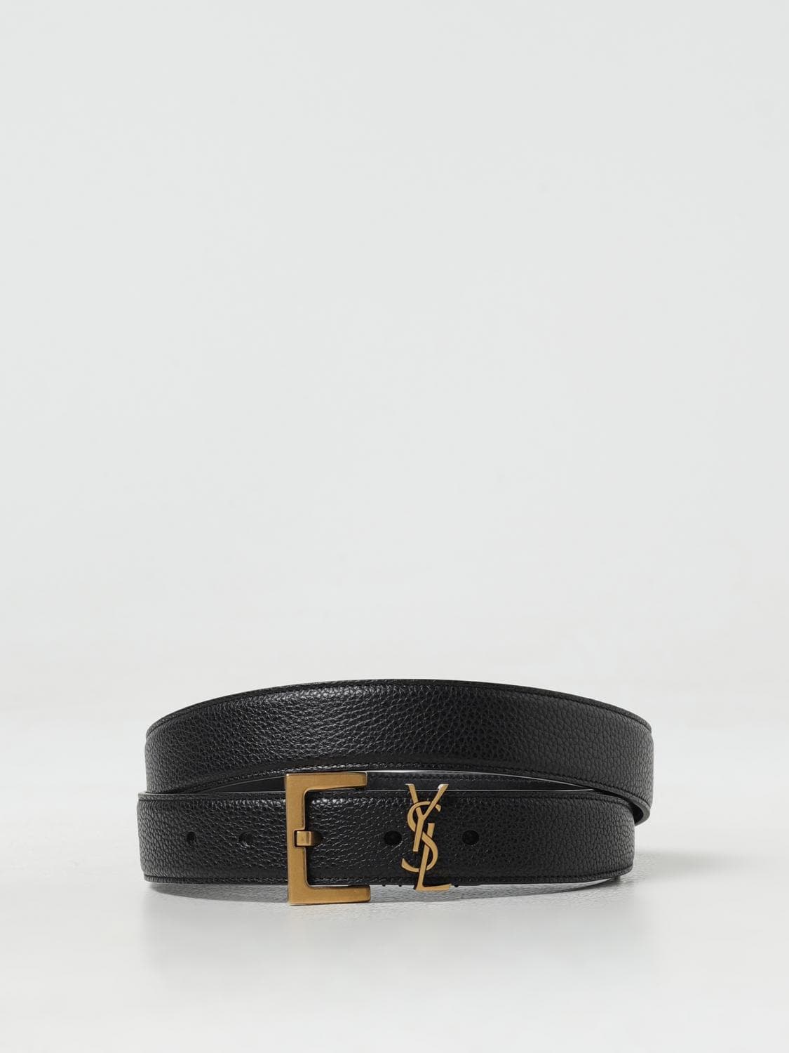 Saint Laurent Belt Men color Black