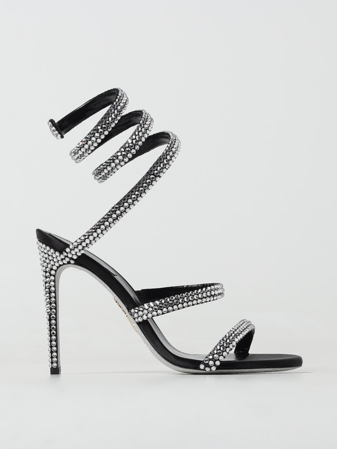 Rene Caovilla Heeled Sandal Woman color Silver