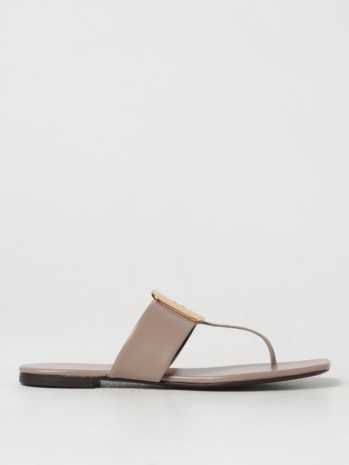Tory Burch Heeled Sandal Woman color Beige
