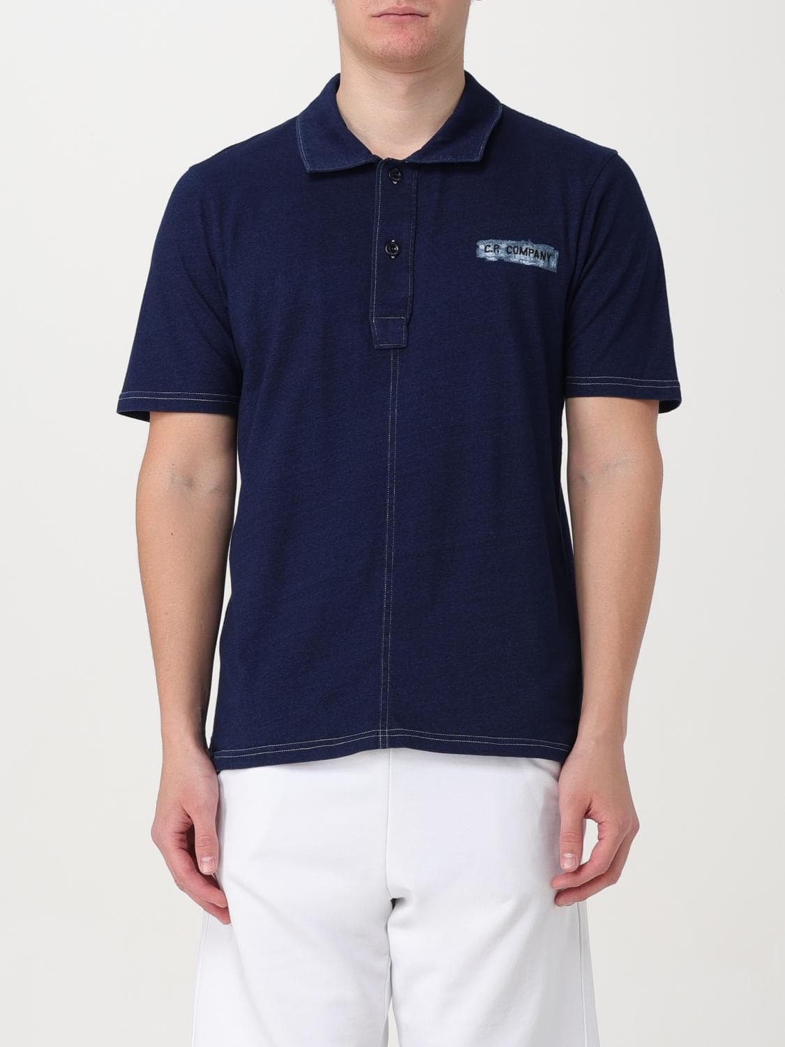 C.p. Company C. P. COMPANY Polo Shirt Men color Blue