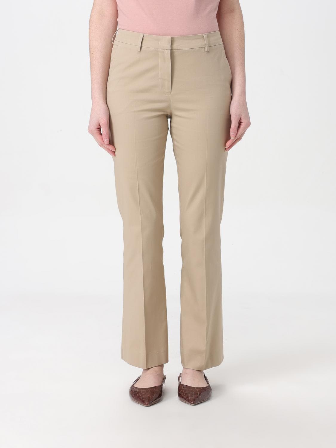 Pt01 Pants Woman color Beige