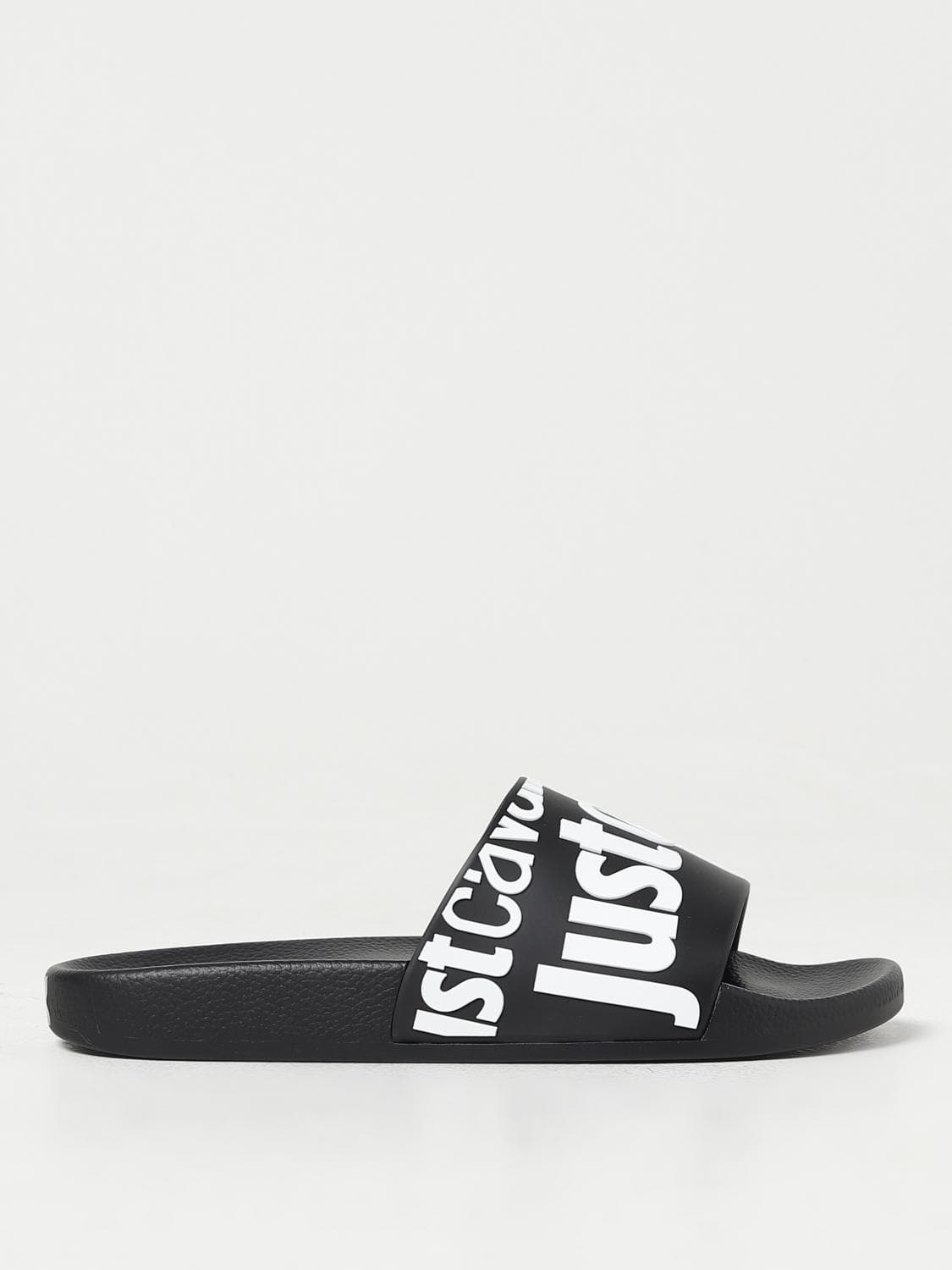 Just Cavalli Sandals Men color Black