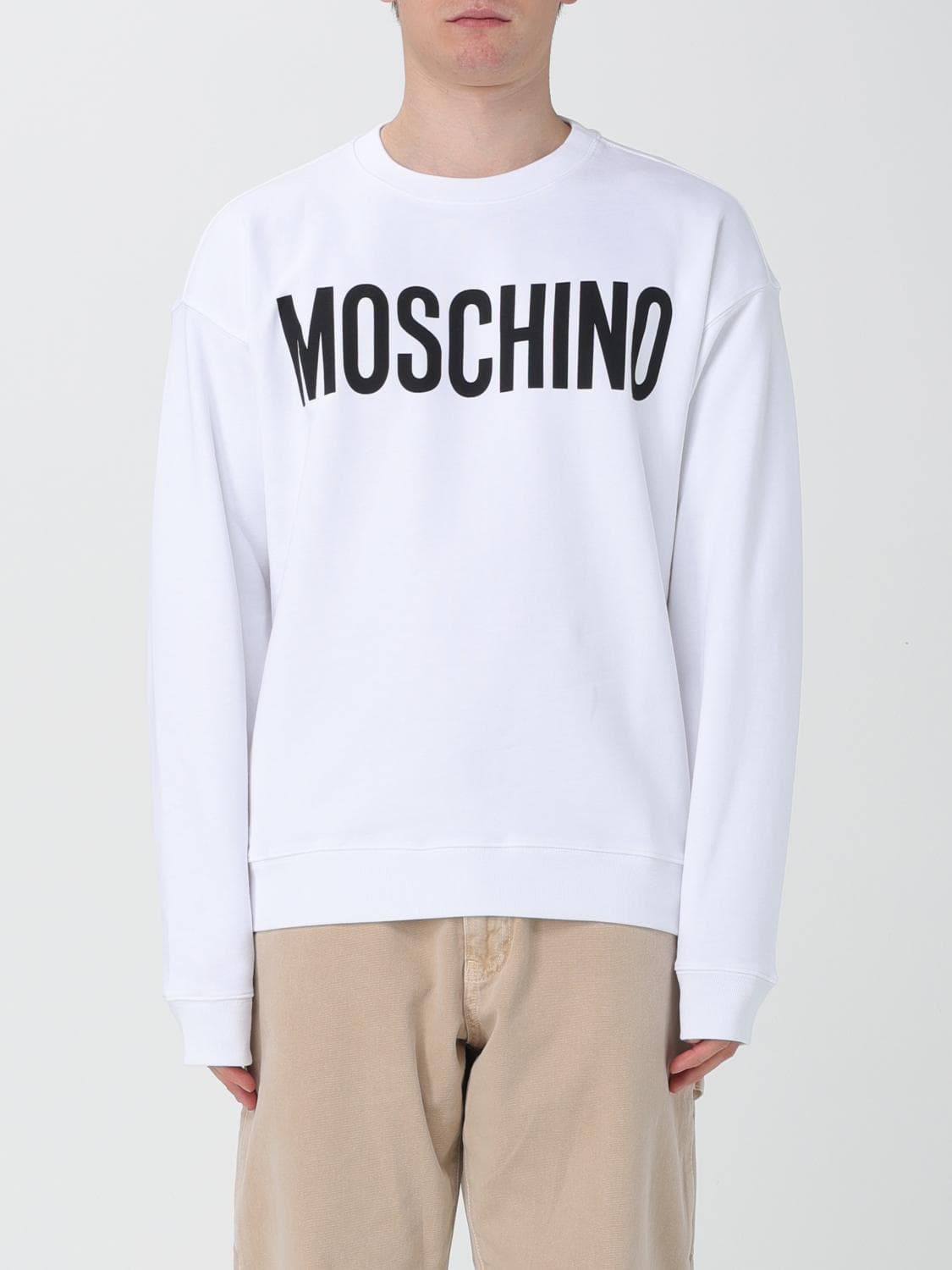Moschino Couture Sweatshirt Men color White