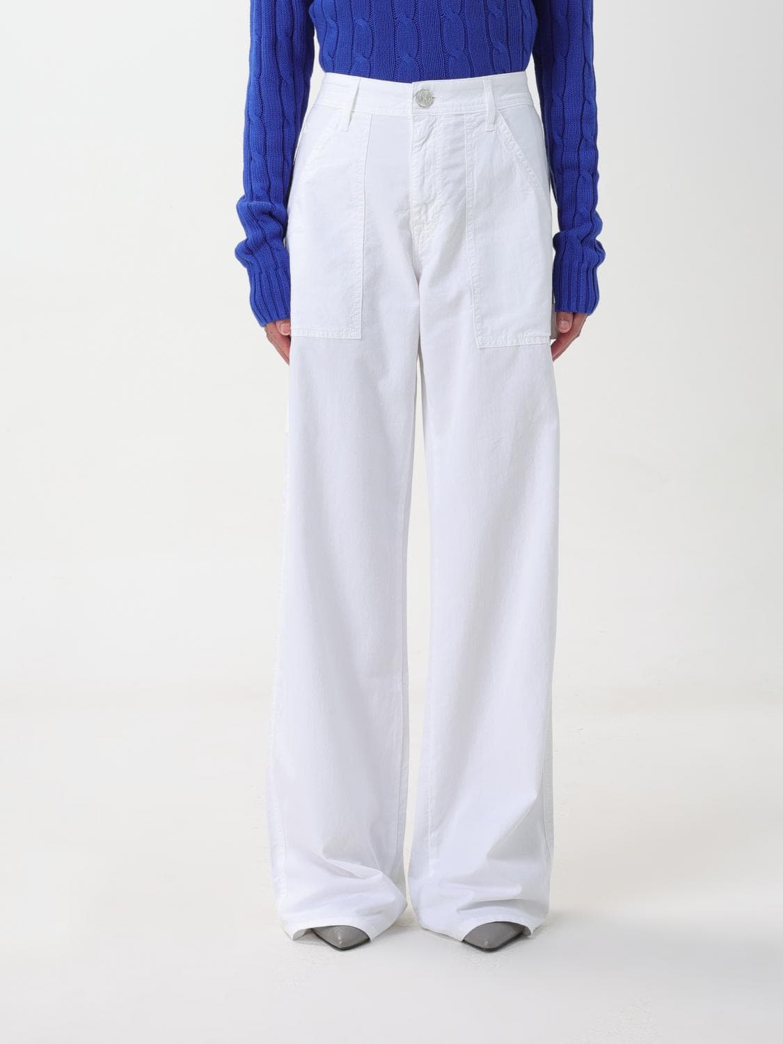 Jacob Cohen Pants Woman color White