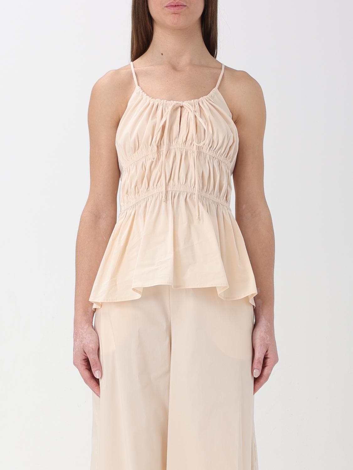 Liviana Conti Top Woman color Beige