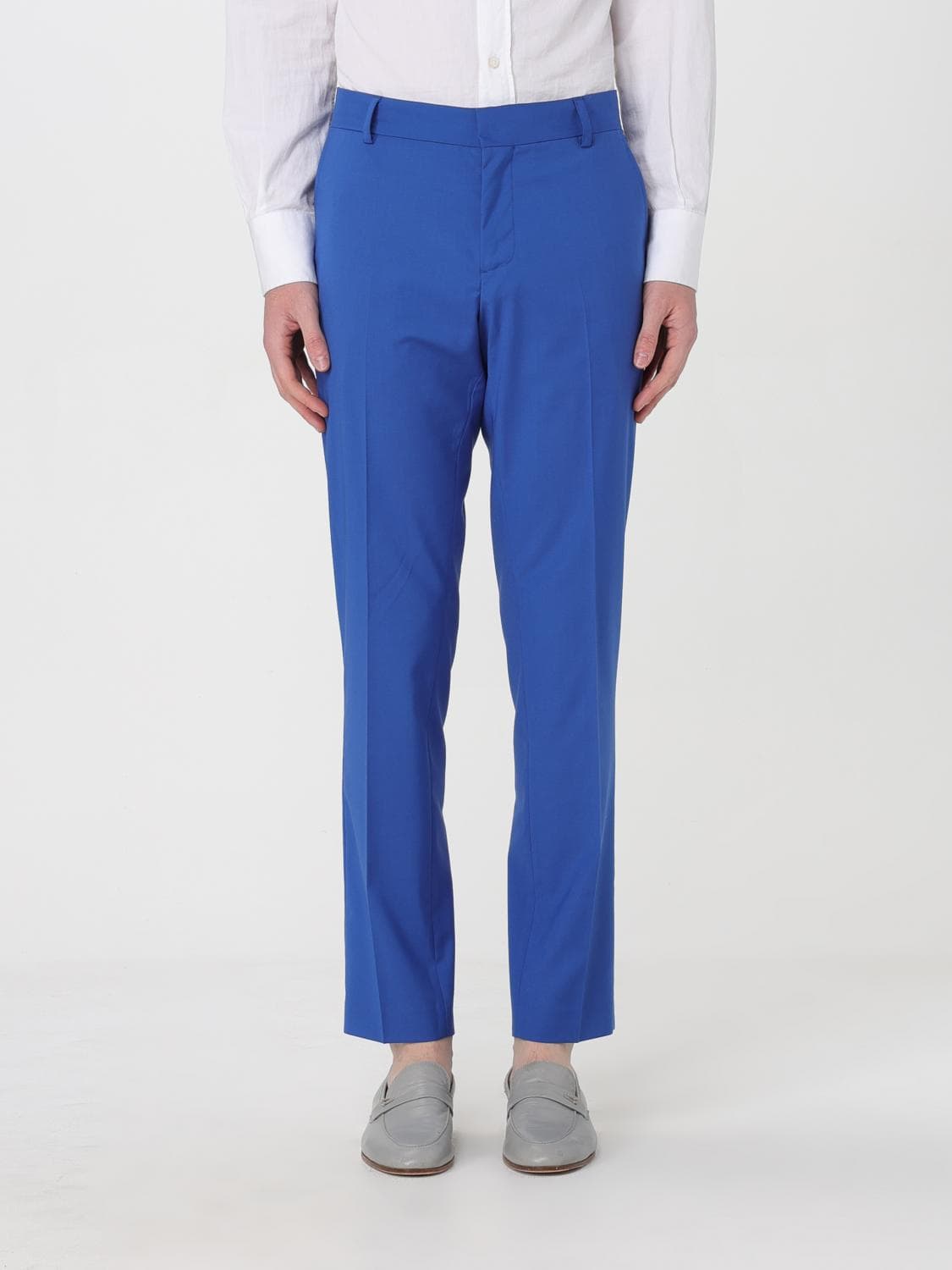 Daniele Alessandrini Pants Men color Royal Blue