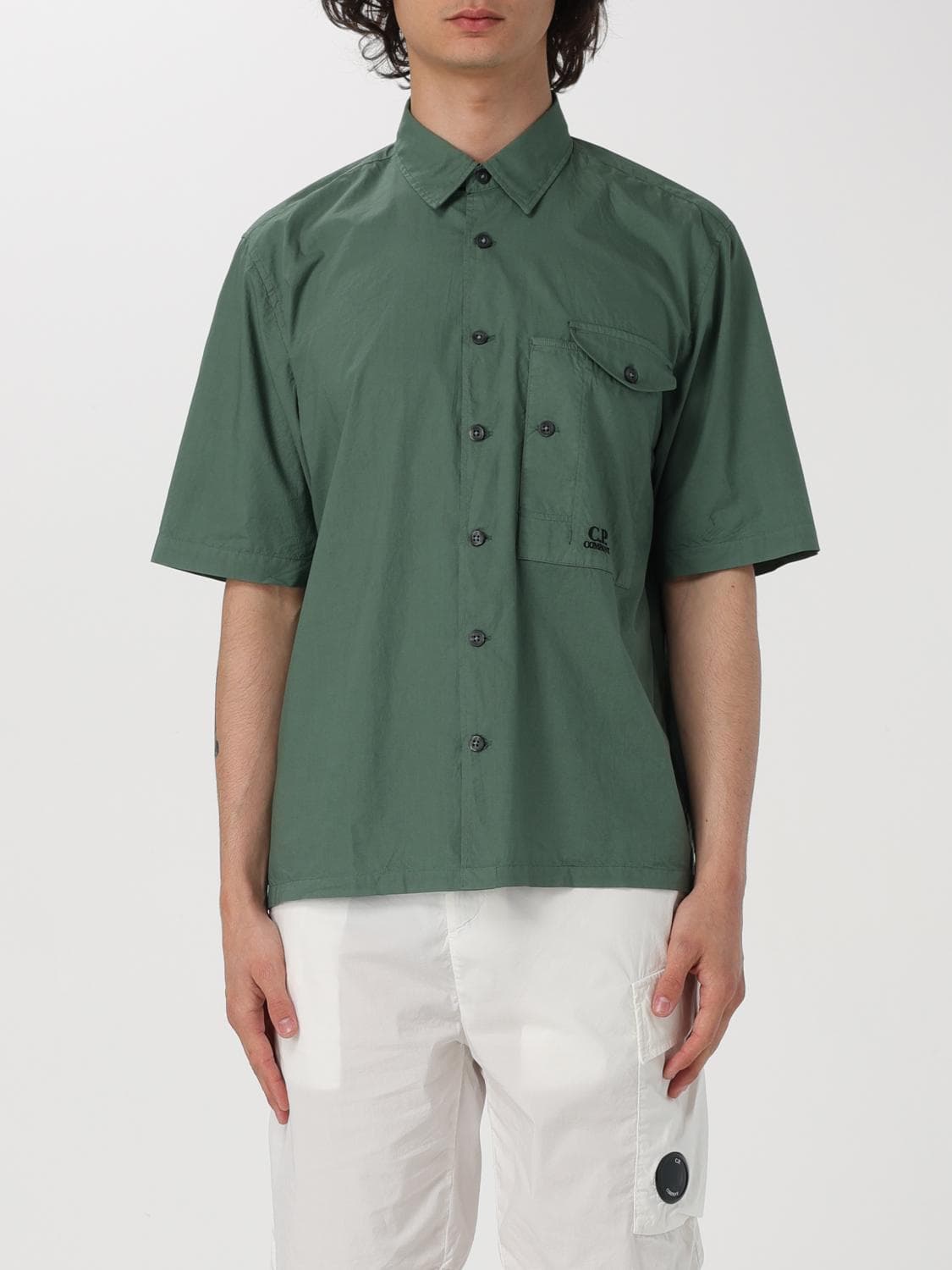 C.p. Company C. P. COMPANY Shirt Men color Green