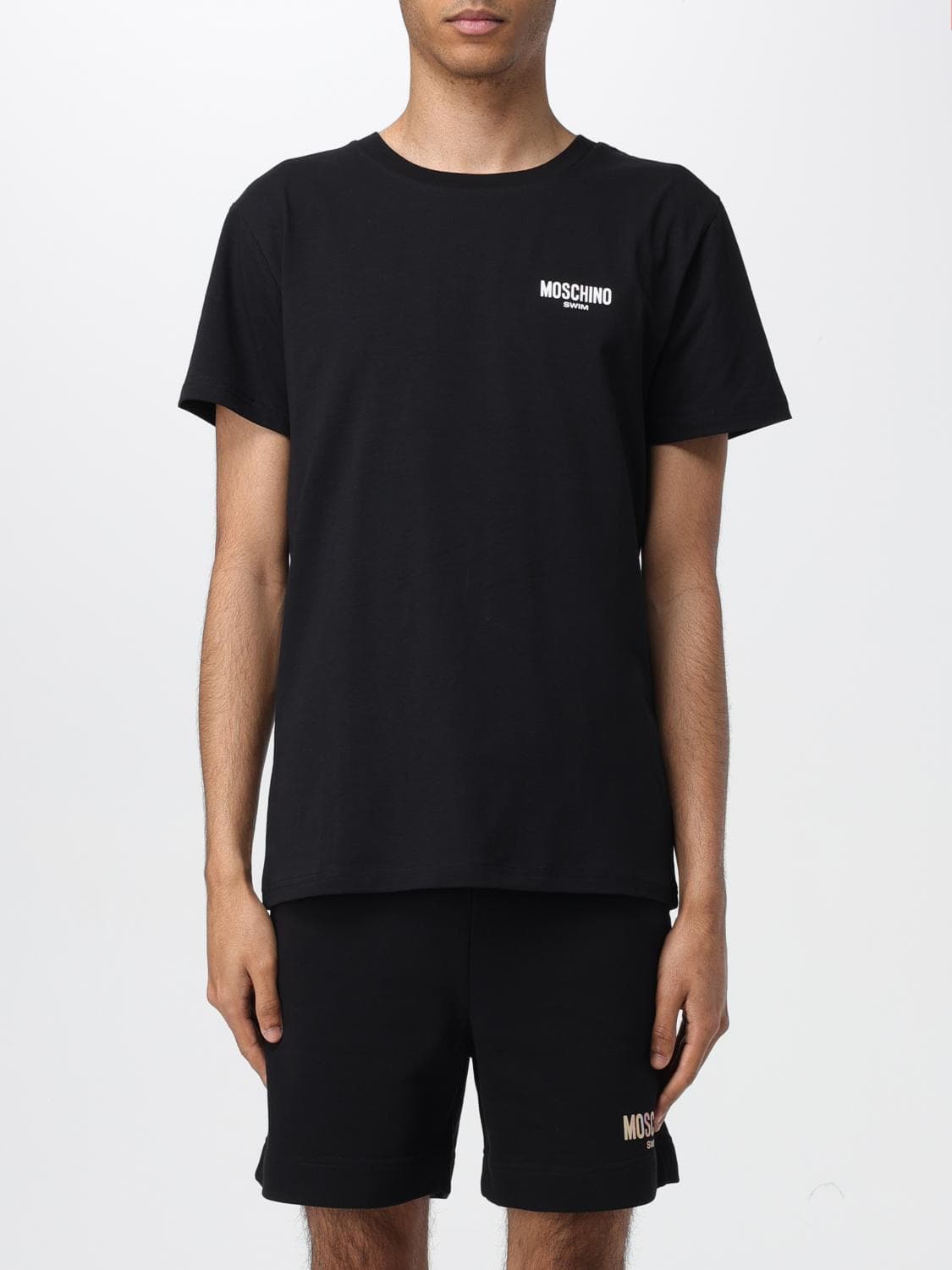Moschino Swim T-Shirt Men color Black