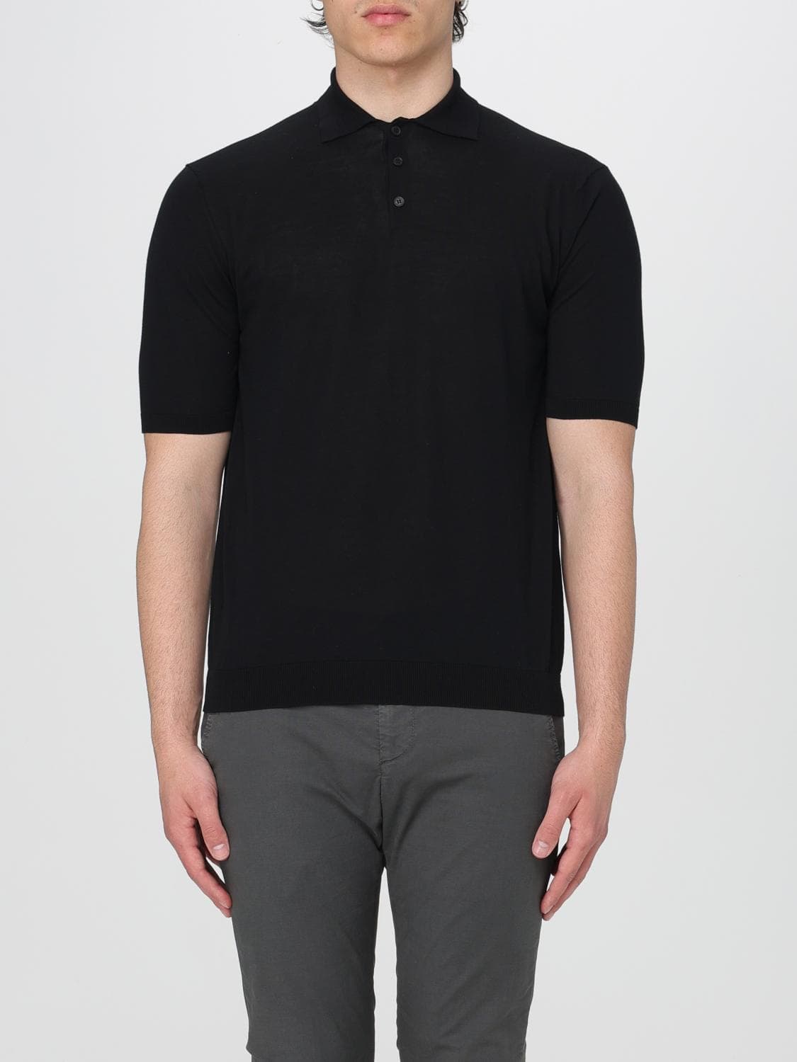 Ballantyne Polo Shirt Men color Black