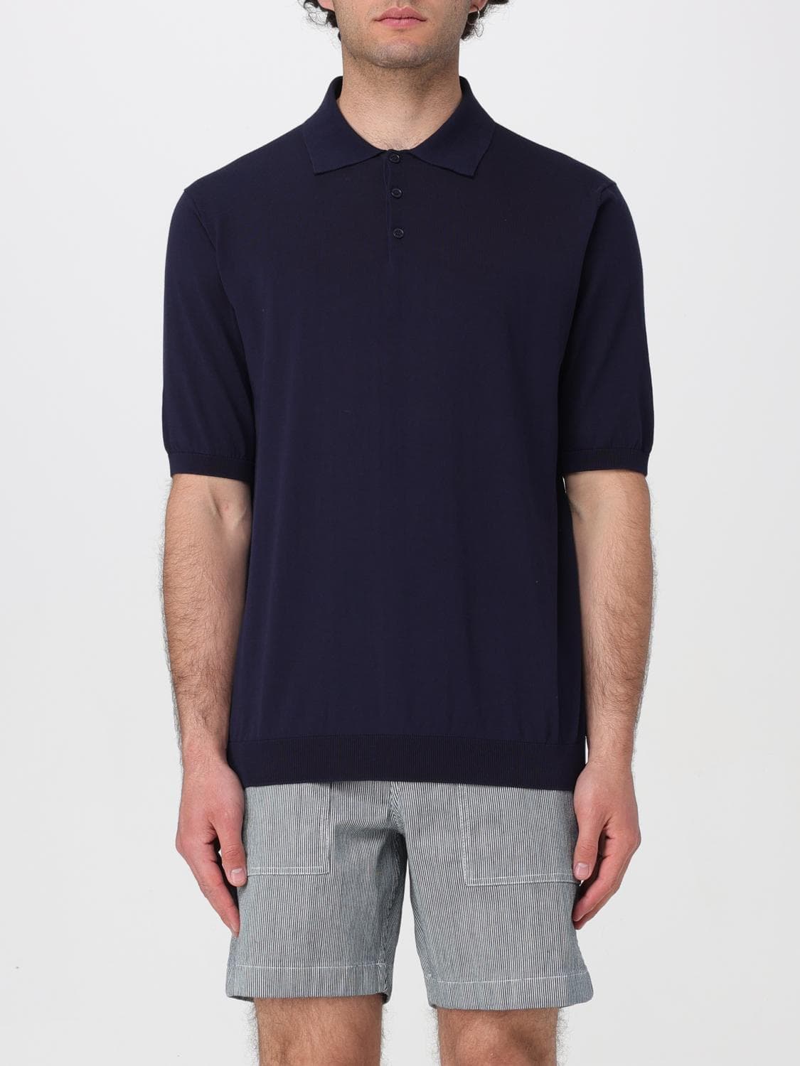 Ballantyne Polo Shirt Men color Blue
