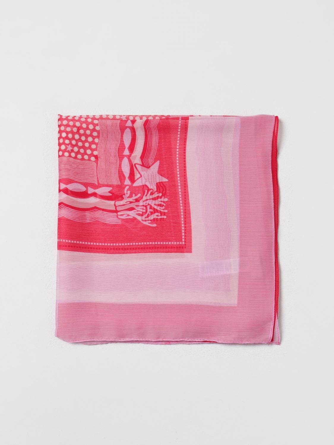 Liu Jo Neck Scarf Woman color Coral · OS