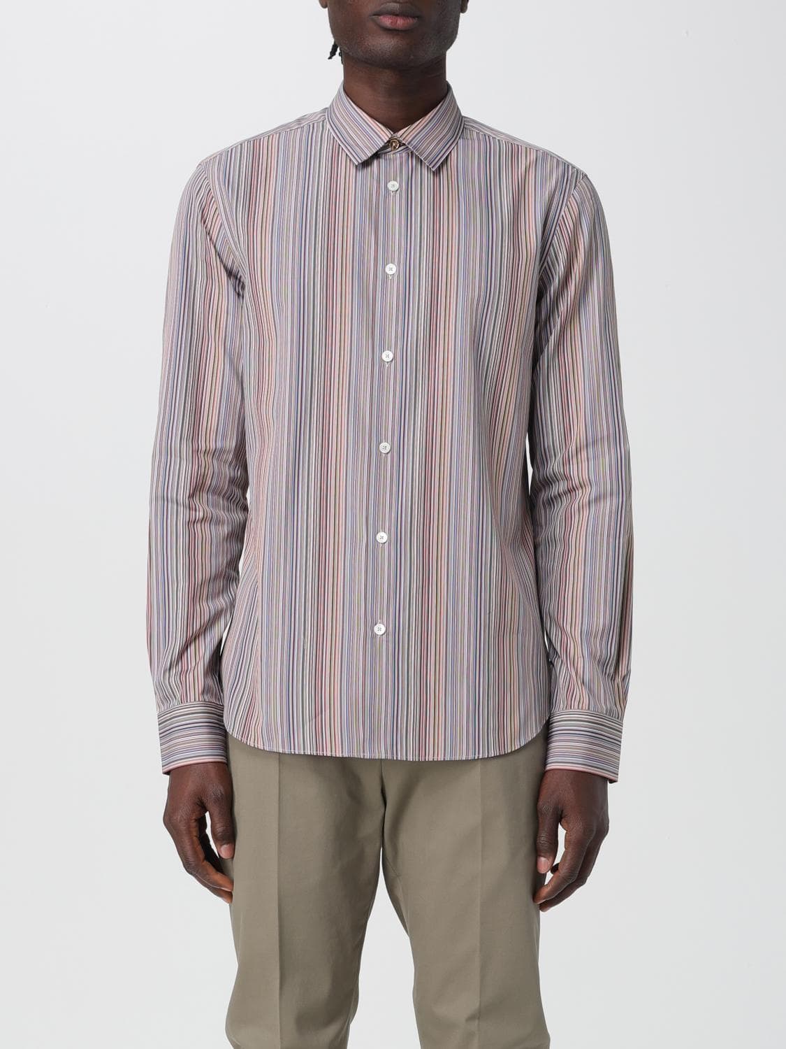 Paul Smith Shirt Men color Multicolor