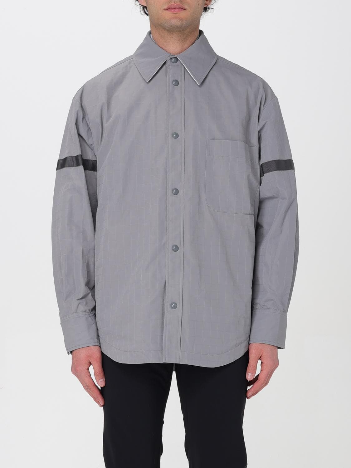 Thom Browne Jacket Men color Grey