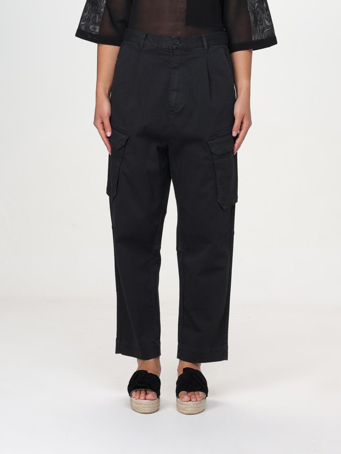 Semicouture Pants Woman color Black