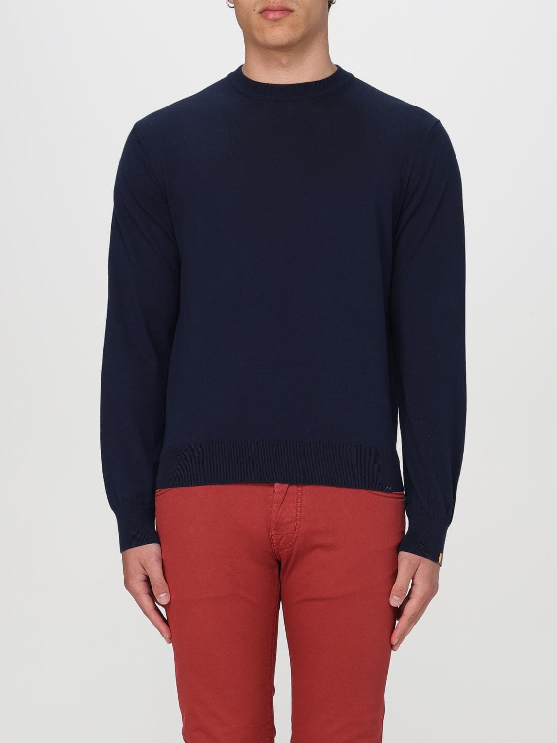 Paul & Shark Sweater Men color Blue